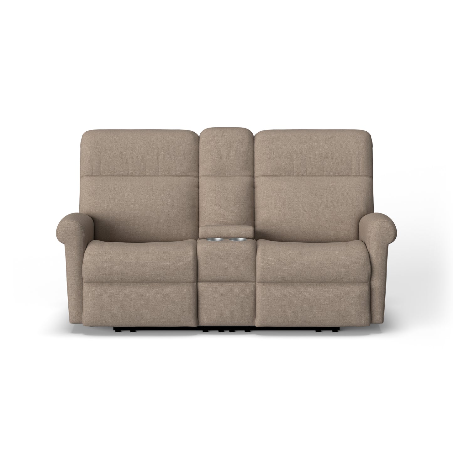 Flexsteel Davis Power Reclining Loveseat with Console