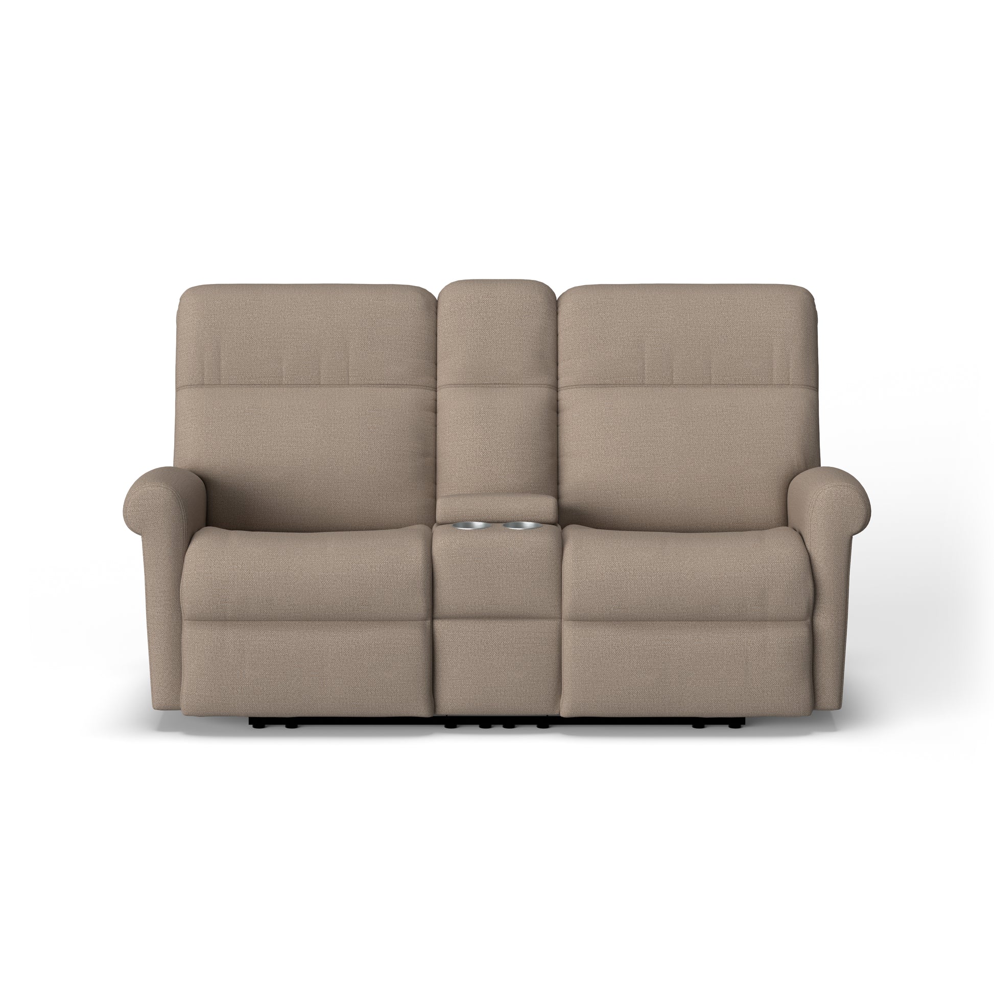 Flexsteel Davis Power Reclining Loveseat with Console