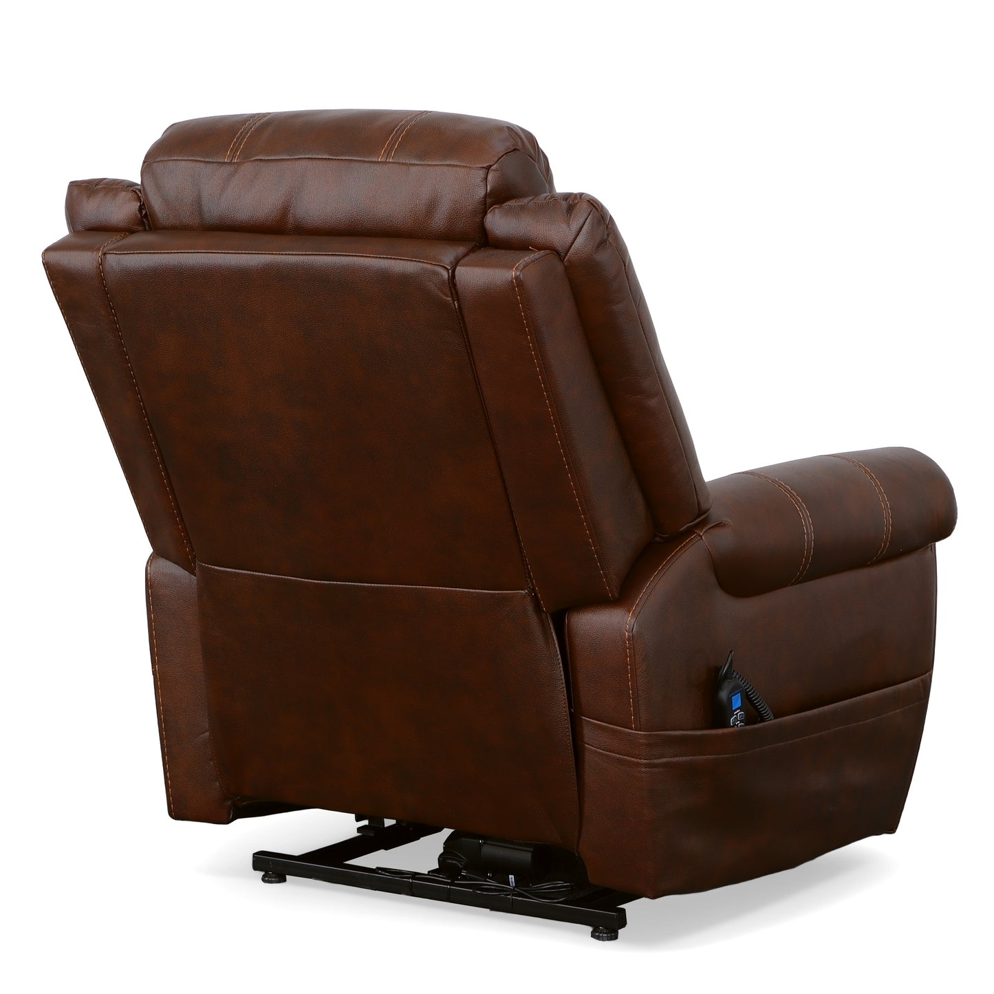 Flexsteel Oscar Power Lift Recliner with Right-Hand Control & Power Headrest