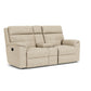 Flexsteel Mason Reclining Loveseat with Console