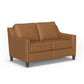 Finley Leather Loveseat - Camel (659-72)