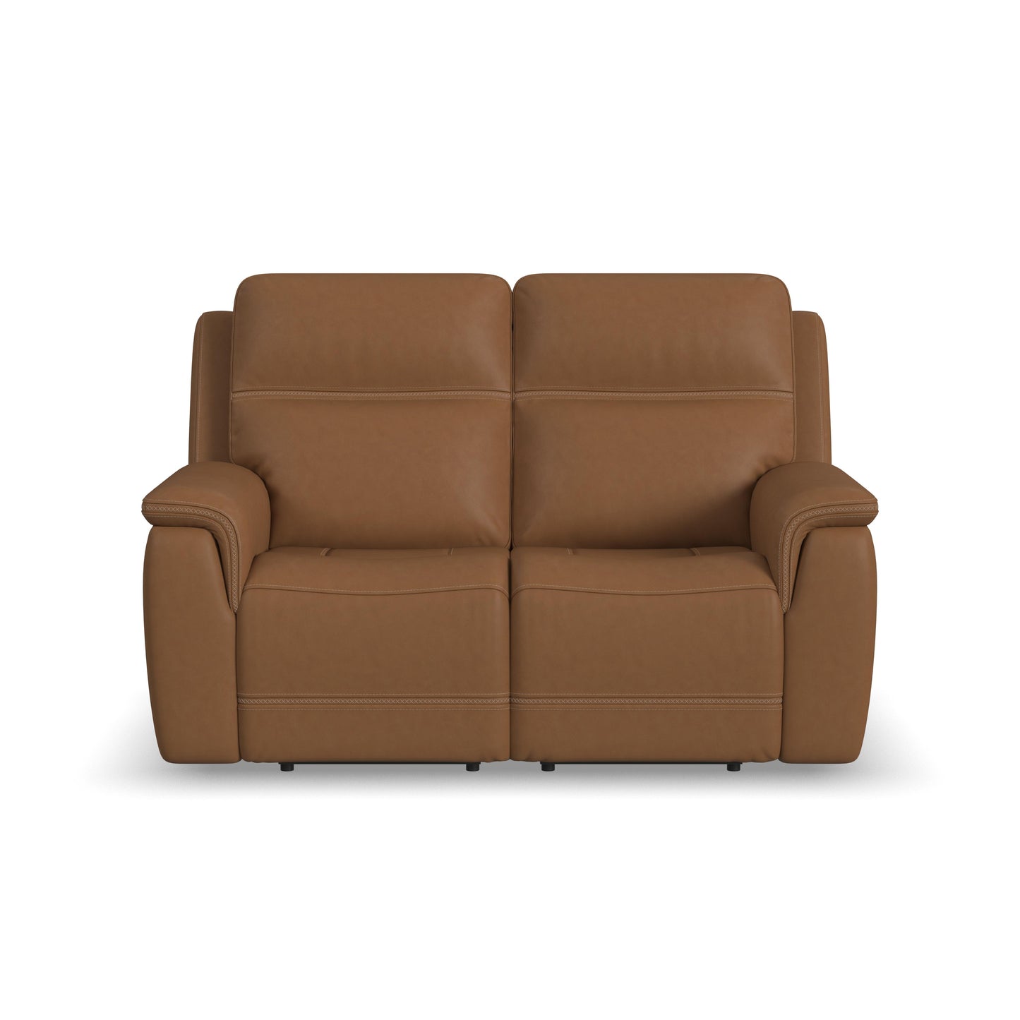 Flexsteel Sawyer Power Reclining Loveseat w/ Pwr Headrests, Lumbar