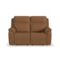 Flexsteel Sawyer Power Reclining Loveseat w/ Pwr Headrests, Lumbar