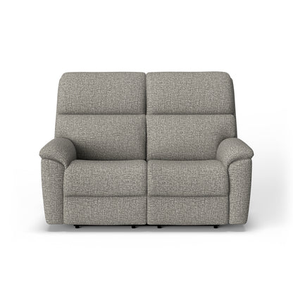 Flexsteel Porter Power Reclining Loveseat with Power Headrests & Lumbar