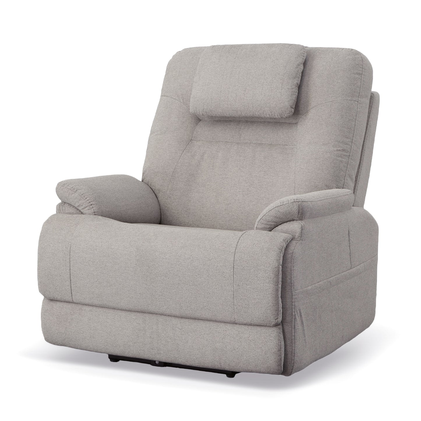 Flexsteel Zecliner Model 2+ Power Lift Sleep Recliner with Power Headrest, Lumbar, Heat & Massage