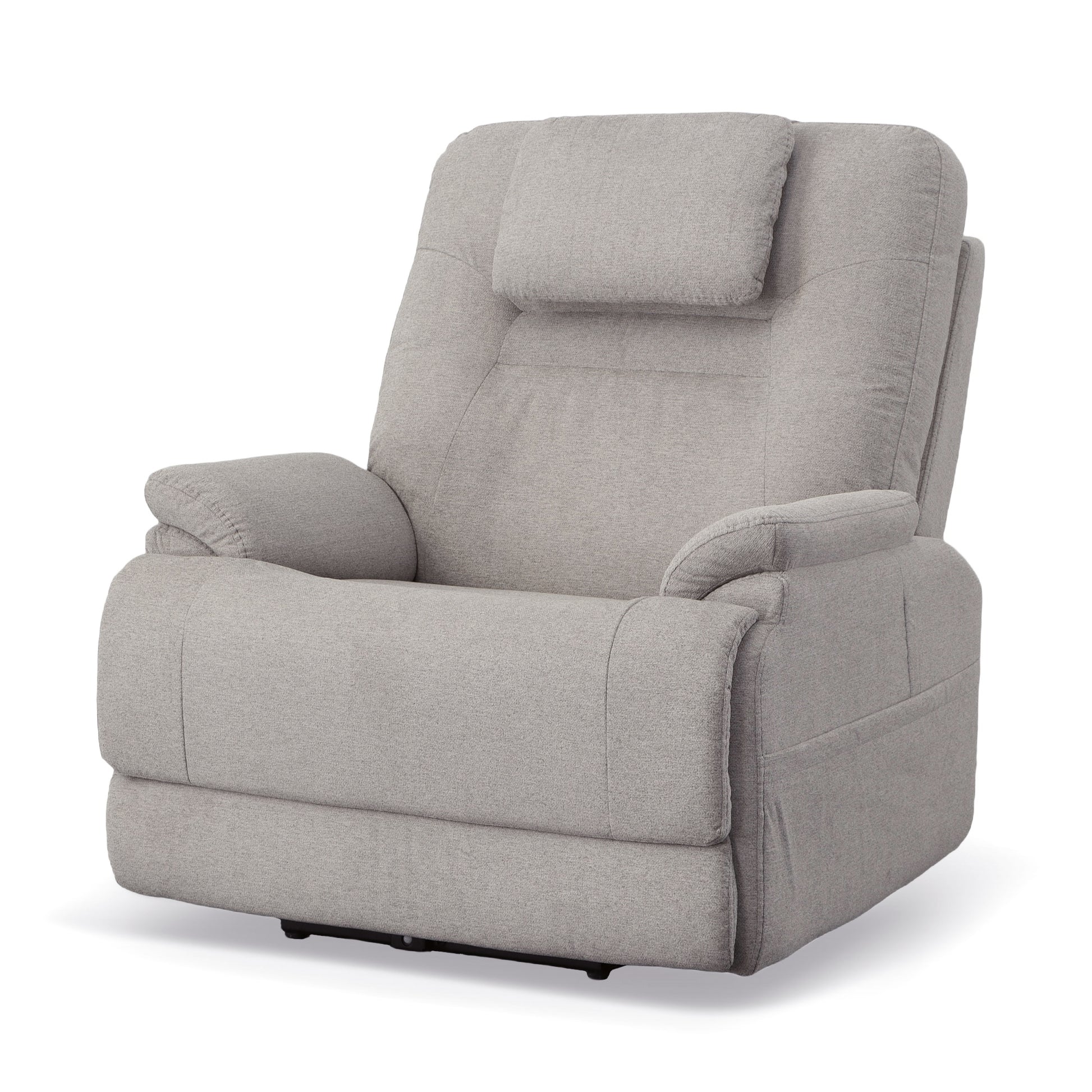 Flexsteel Zecliner Model 2+ Power Lift Sleep Recliner with Power Headrest, Lumbar, Heat & Massage