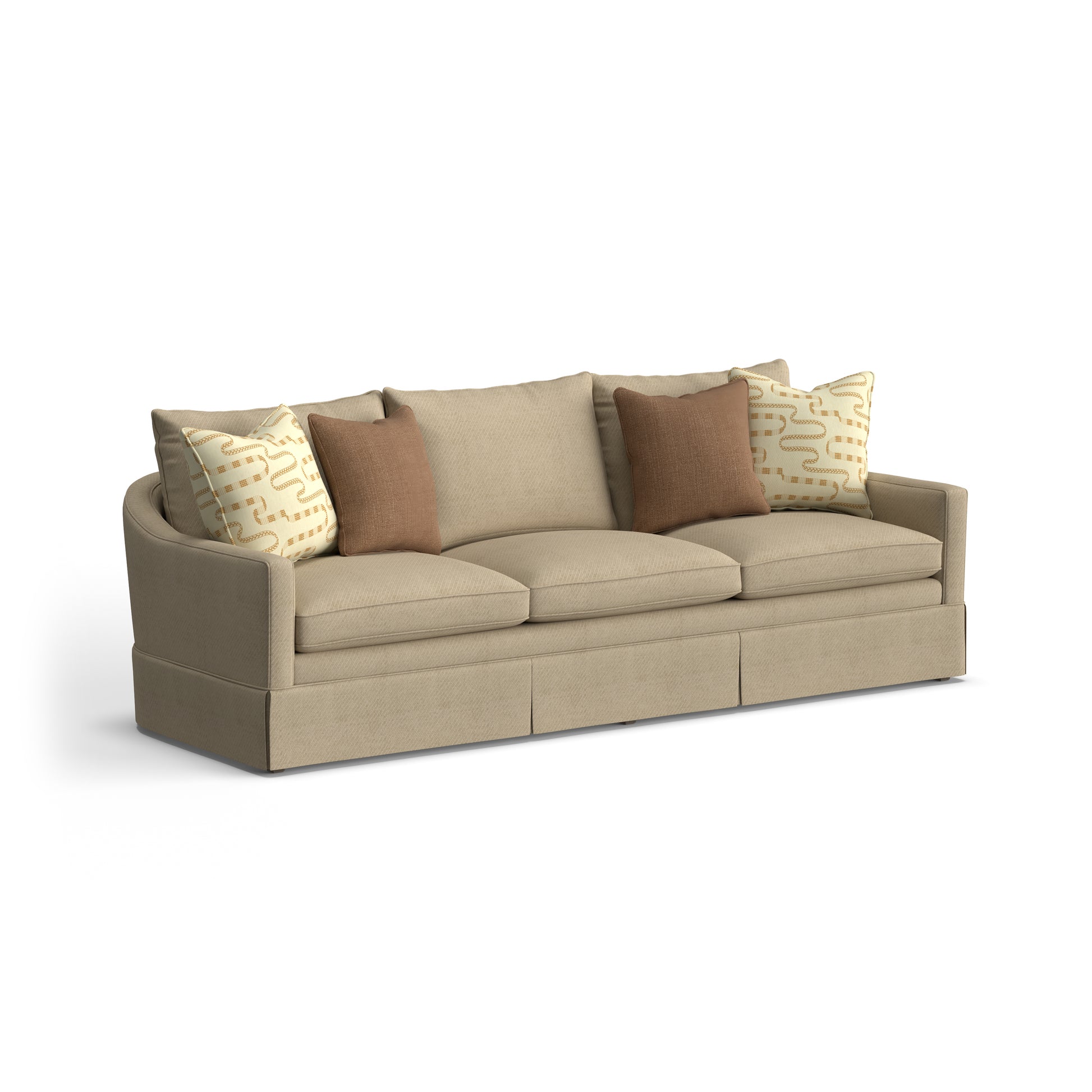 Flexsteel Eleanora Large Three-Cushion Sofa