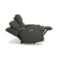 Flexsteel Linden Leather Power Reclining Loveseat with Power Headrests & Lumbar