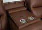 Ransom Reclining Sofa w/Drop Down Table