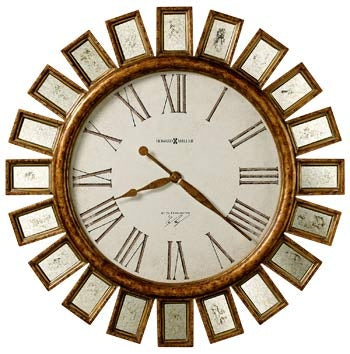 Solaris Mirrored Wall Clock