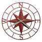 Compass Rose Wall Clock
