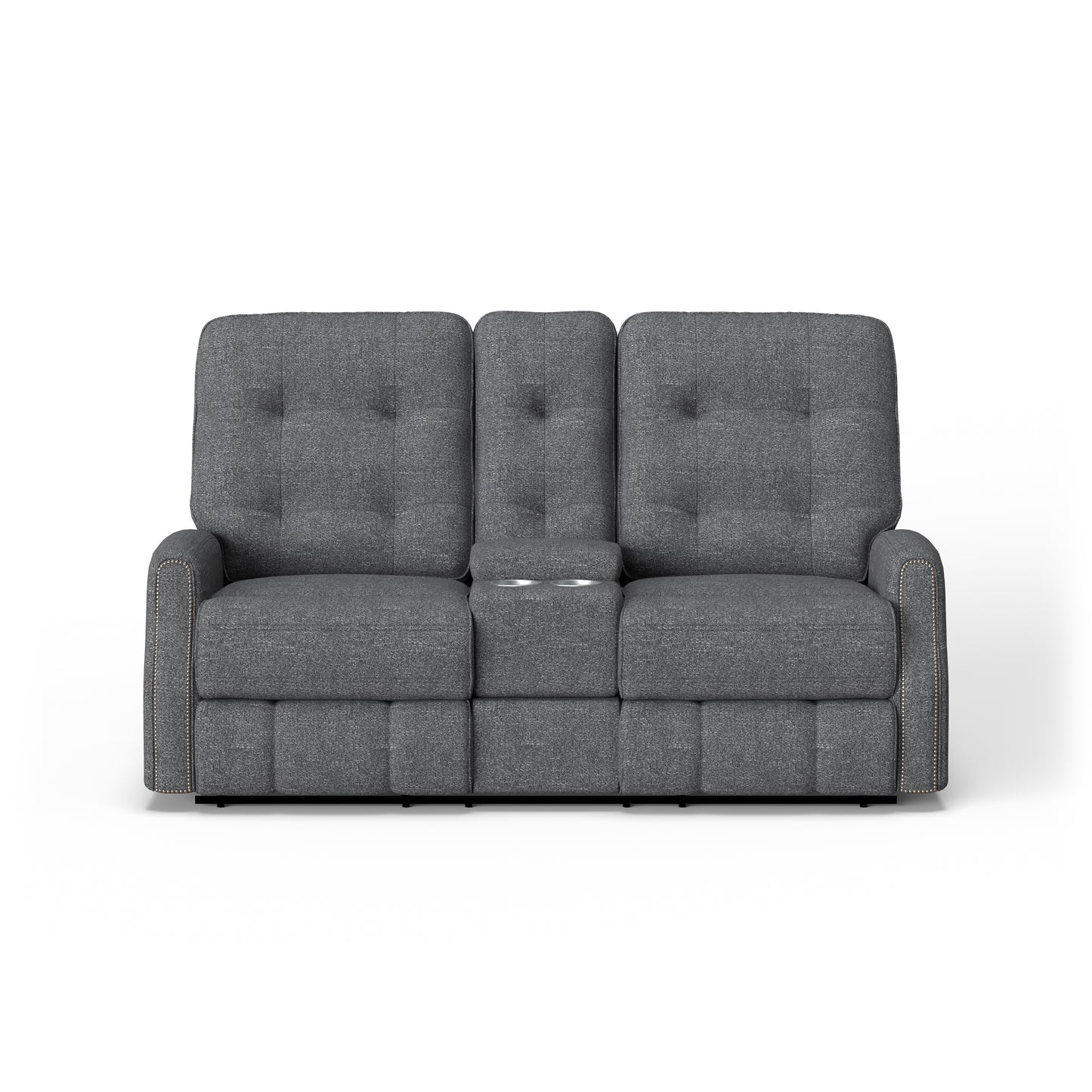 Flexsteel Devon Power Reclining Loveseat with Console