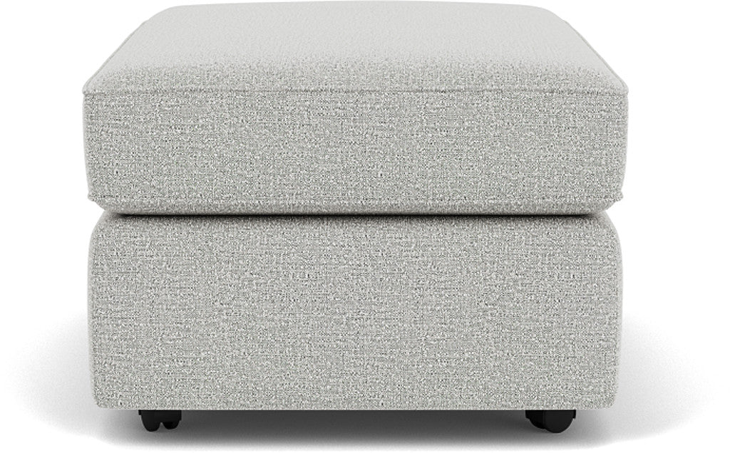 Flexsteel Vail Cocktail Ottoman with Casters