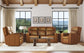 Flexsteel Wyatt Power Reclining Sofa with Power Headrests & Lumbar