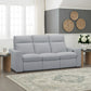 Flexsteel Ava Power Reclining Sofa with Power Headrest & Lumbar