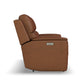 Flexsteel Henry Power Reclining Loveseat with Console & Power Headrests & Lumbar