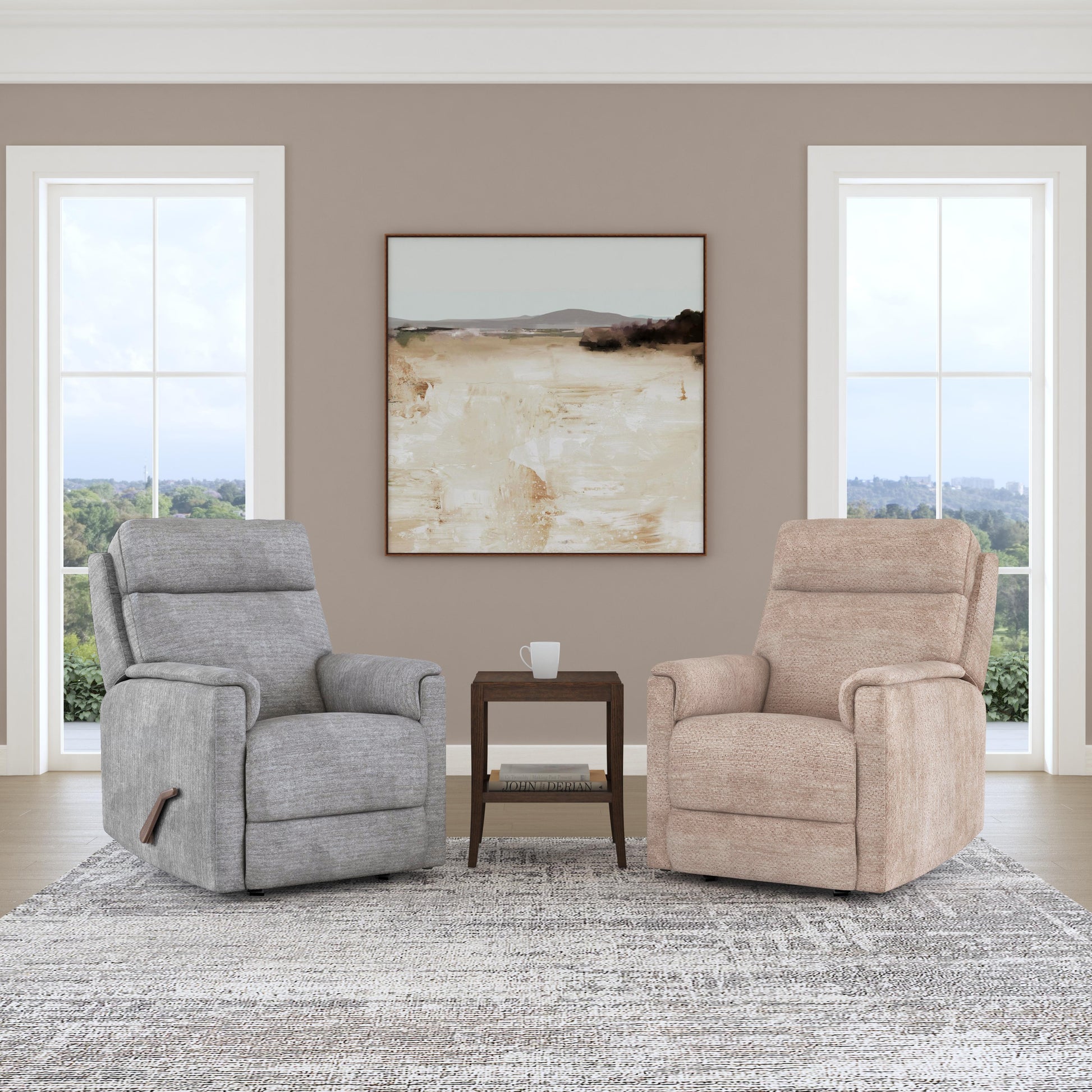 Flexsteel Compact Perfect Match Gliding Recliner