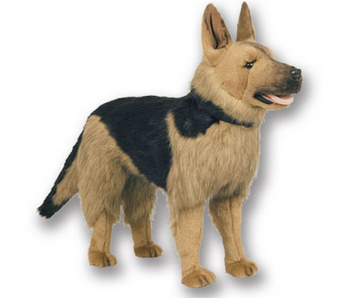 German Shepherd Footrest