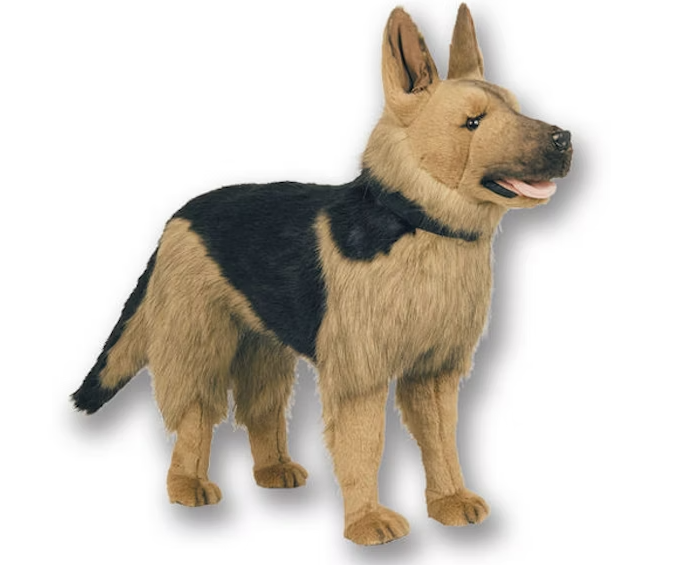 German Shepherd Footrest