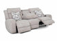 Logan Power Reclining Sofa w/ Power Headrest, Drop Down Table, Cupholders & USB