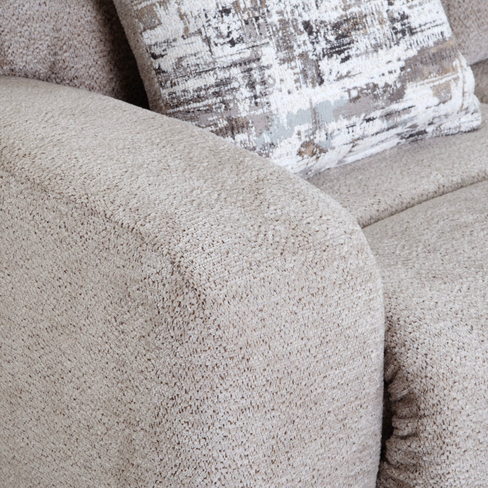 Logan Power Reclining Sofa w/ Power Headrest, Drop Down Table, Cupholders & USB