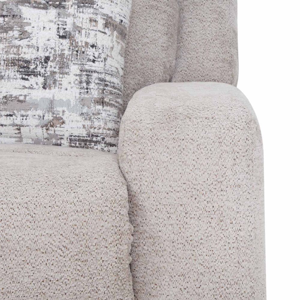 Logan Power Reclining Sofa w/ Power Headrest, Drop Down Table, Cupholders & USB