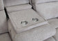 Logan Power Reclining Sofa w/ Power Headrest, Drop Down Table, Cupholders & USB
