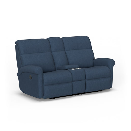 Flexsteel Davis Power Reclining Loveseat with Console
