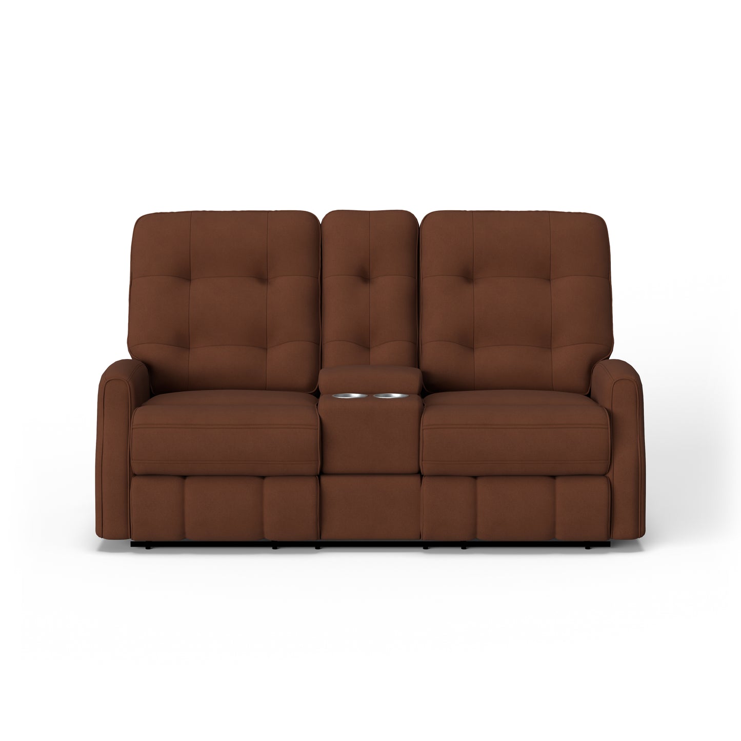 Flexsteel Devon Power Reclining Loveseat with Console