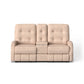 Flexsteel Devon Power Reclining Loveseat with Console & Power Headrests