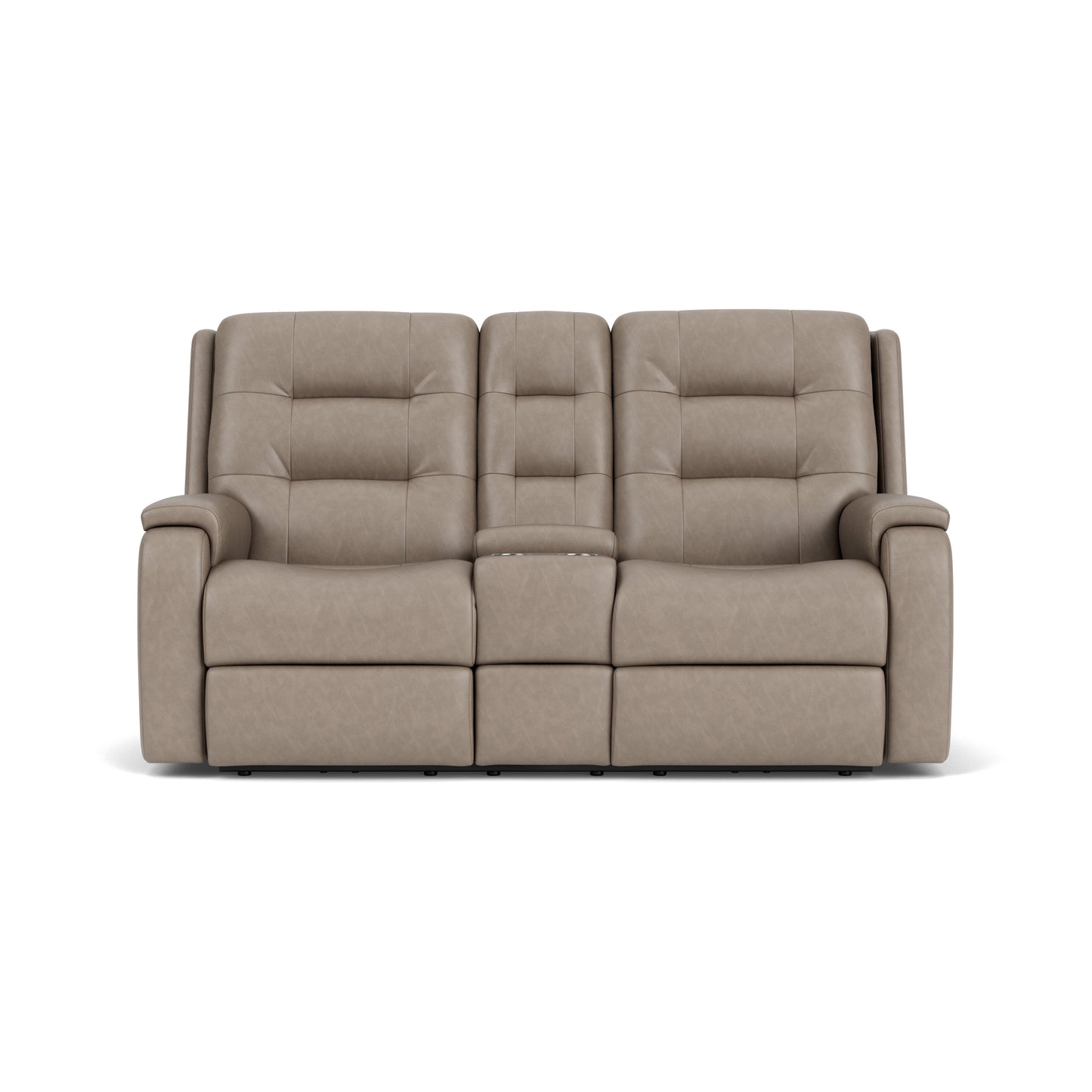 Flexsteel Arlo Reclining Loveseat with Console