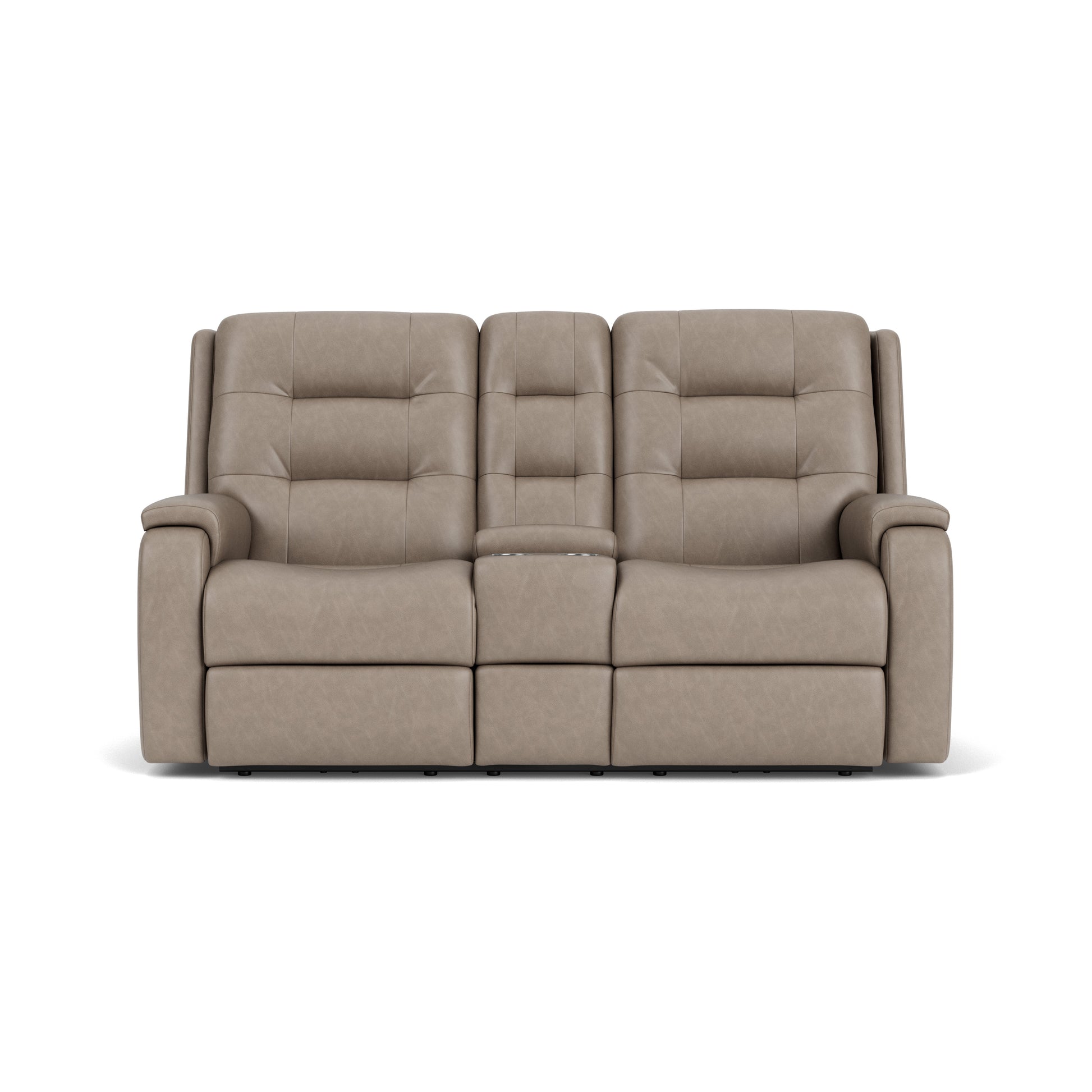 Flexsteel Arlo Reclining Loveseat with Console