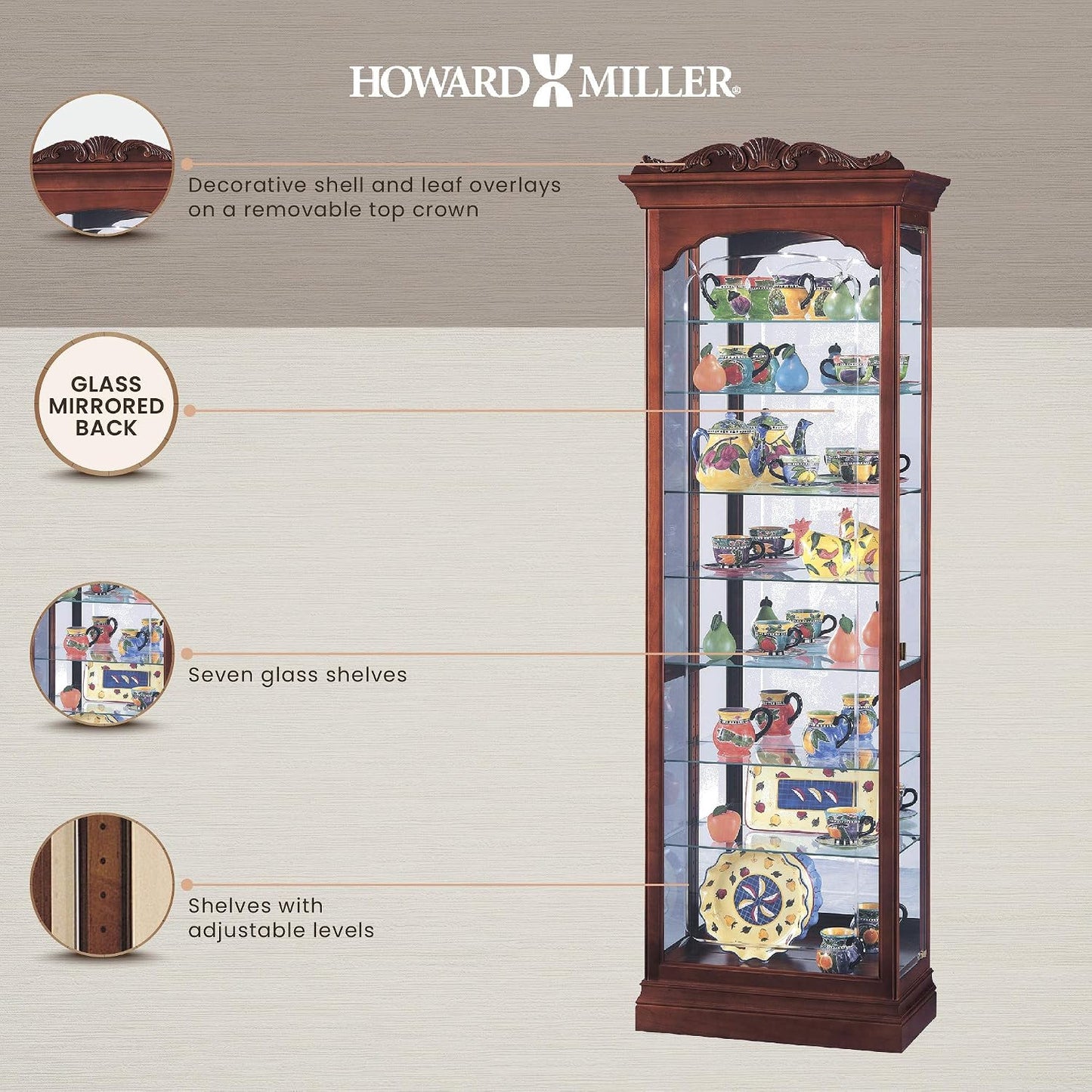 Hastings Curio Cabinet II