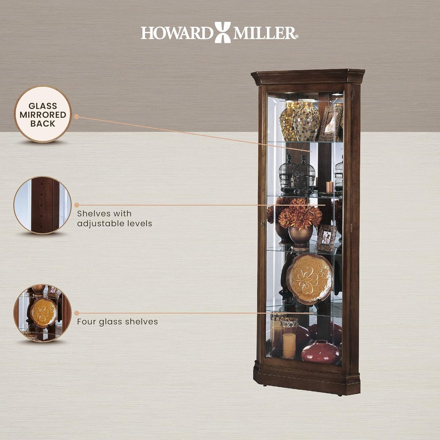 Jennings Curio Cabinet