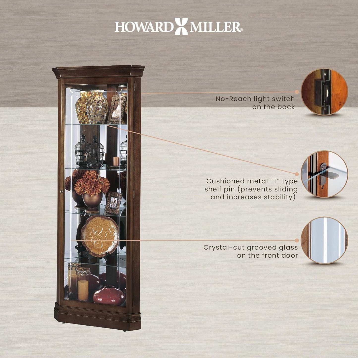 Jennings Curio Cabinet