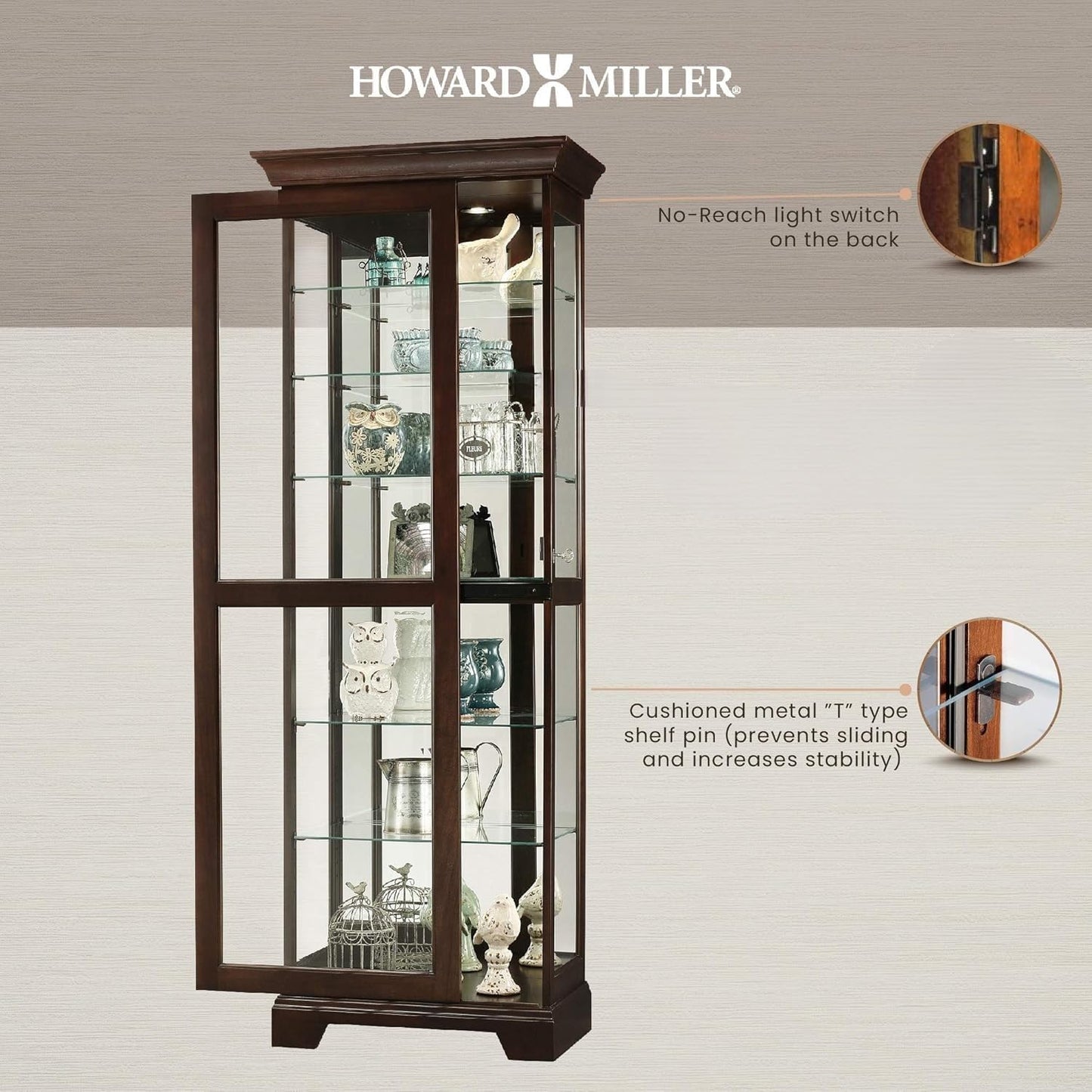 Martindale II Curio Cabinet