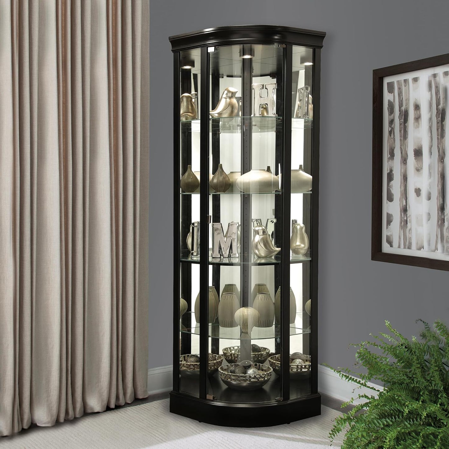 Marlowe II Curio Cabinet