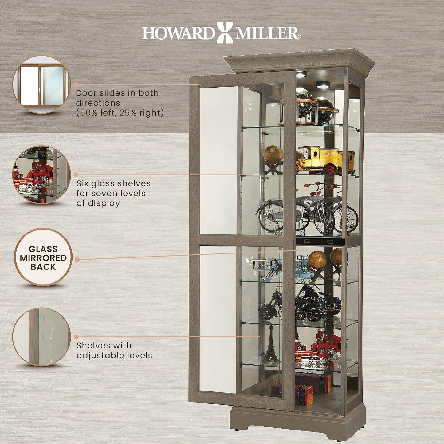 Martindale VI Curio Cabinet