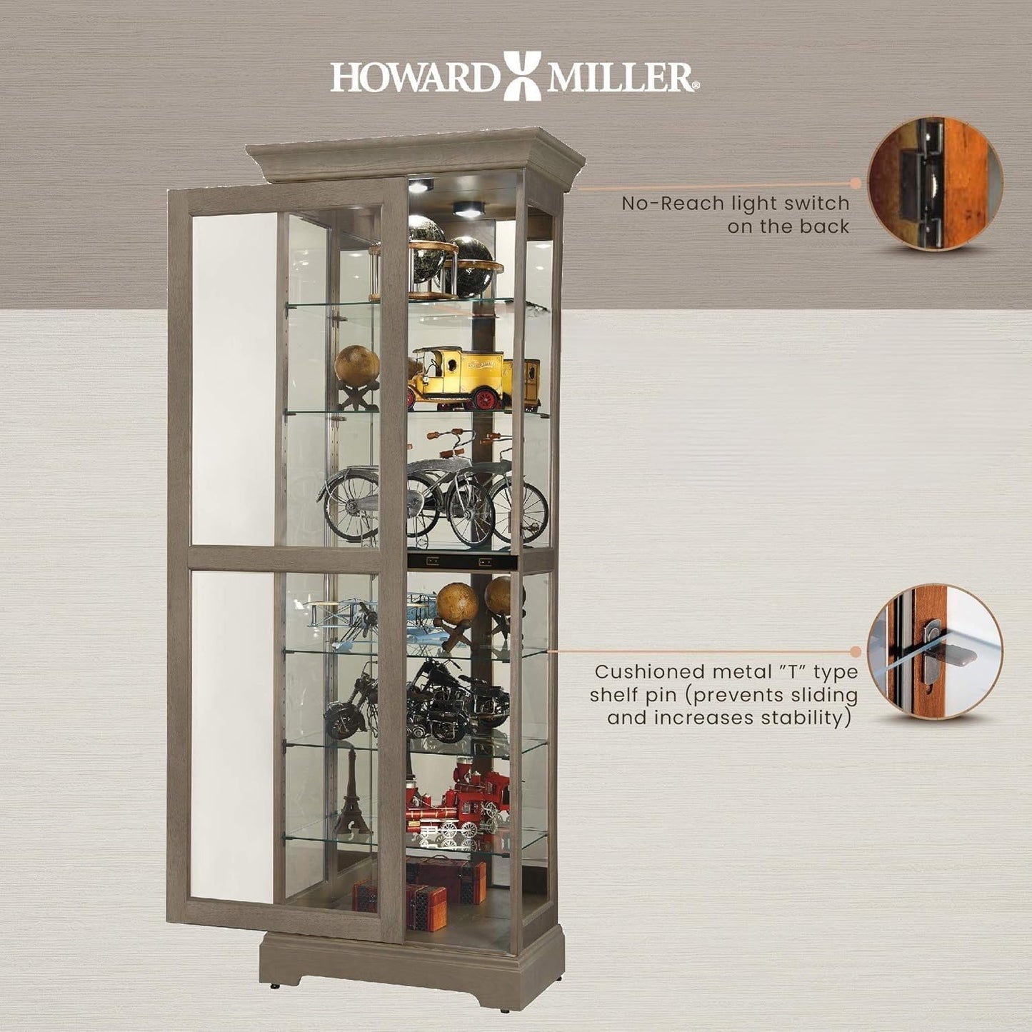Martindale VI Curio Cabinet