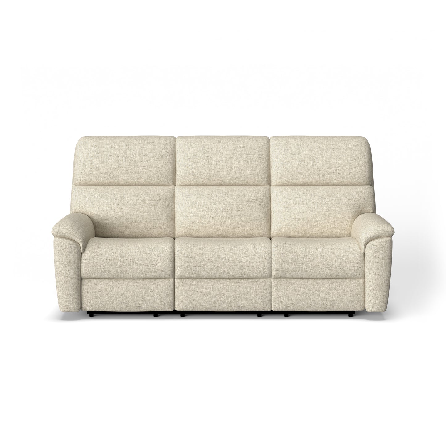Flexsteel Porter Power Reclining Sofa with Console, Power Headrests & Lumbar