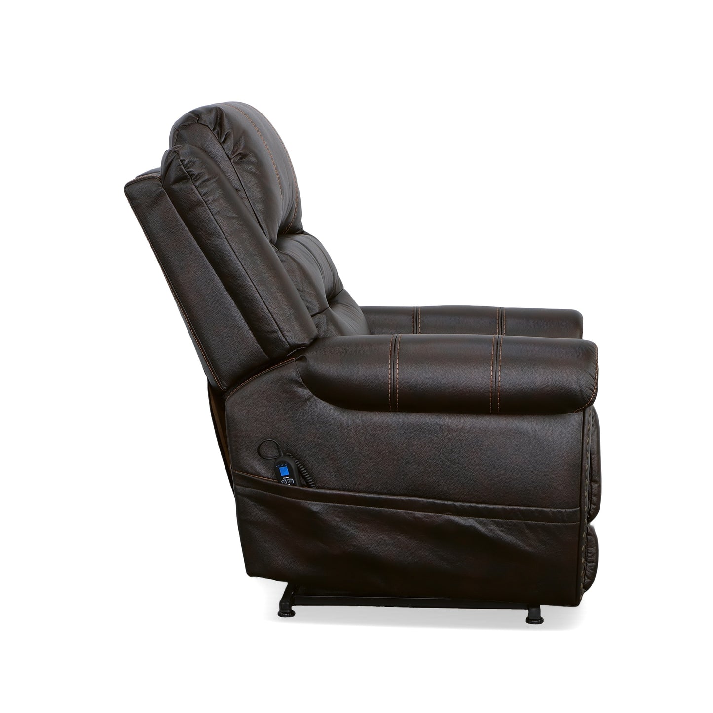 Flexsteel Oscar Power Lift Recliner with Right-Hand Control & Power Headrest