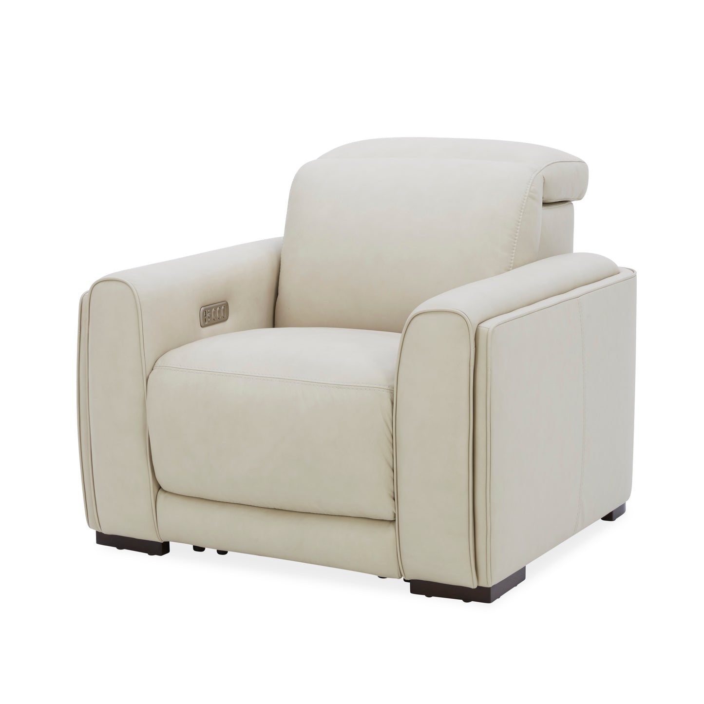 Flexsteel Sola Power Recliner with Power Headrest, Lumbar, Heat & Massage