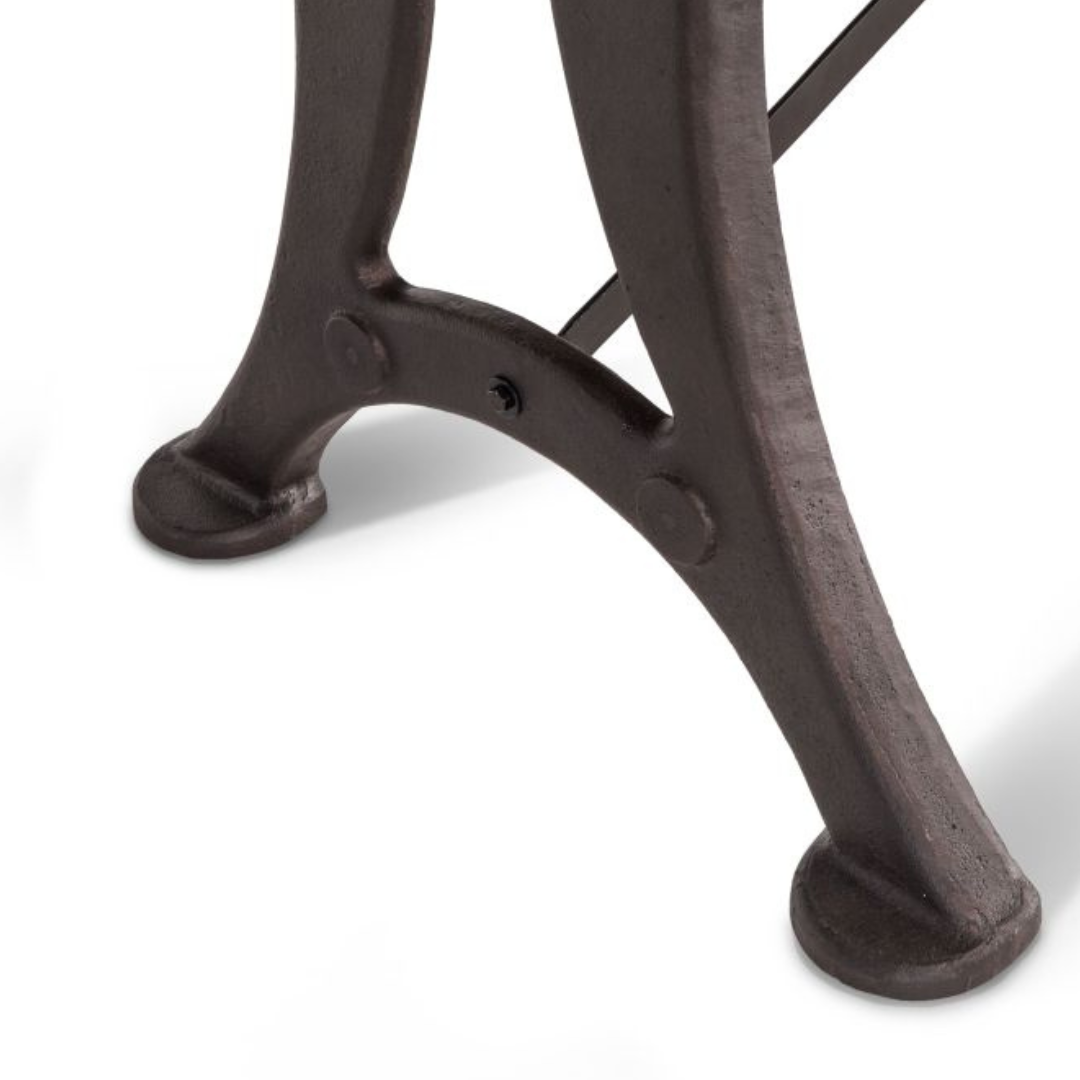 Organic Forge 72" Gathering Table Raw Walnut