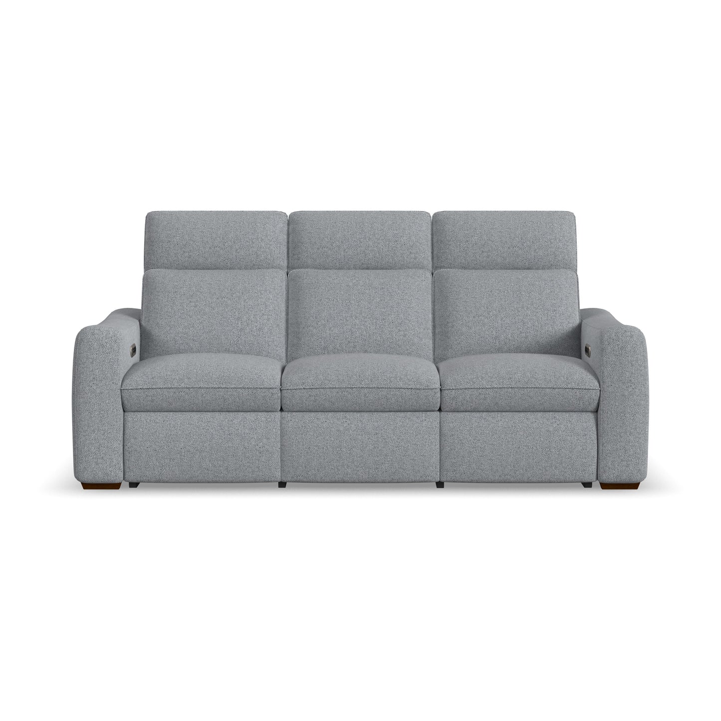 Flexsteel Ava Power Reclining Sofa with Power Headrest & Lumbar