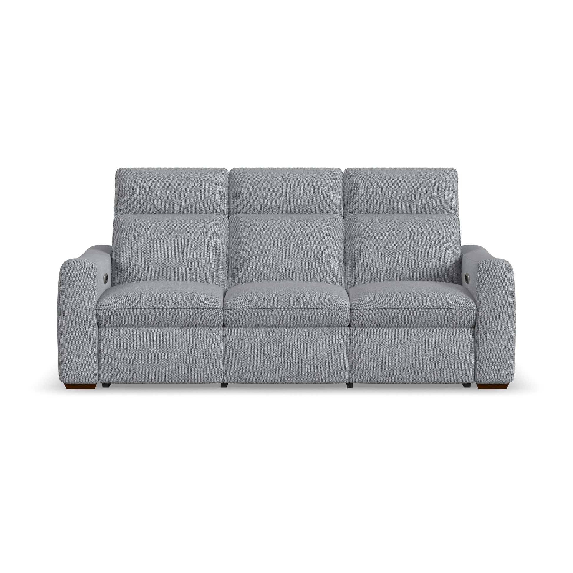Flexsteel Ava Power Reclining Sofa with Power Headrest & Lumbar
