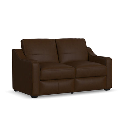 Flexsteel Hudson Leather Loveseat