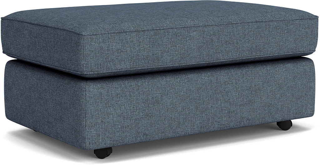 Flexsteel Vail Cocktail Ottoman with Casters