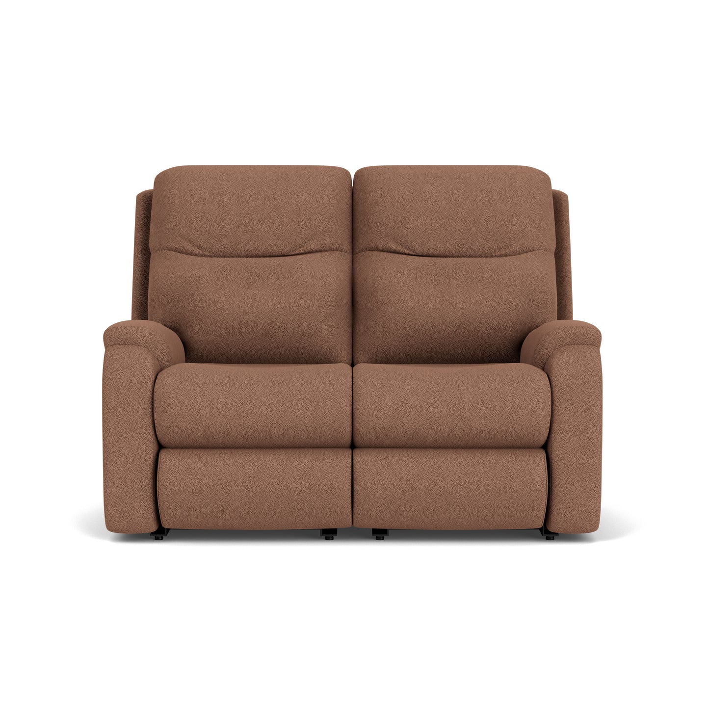Flexsteel Penn Power Reclining Loveseat with Power Headrests & Lumbar
