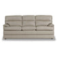 Beige sofa on a white background