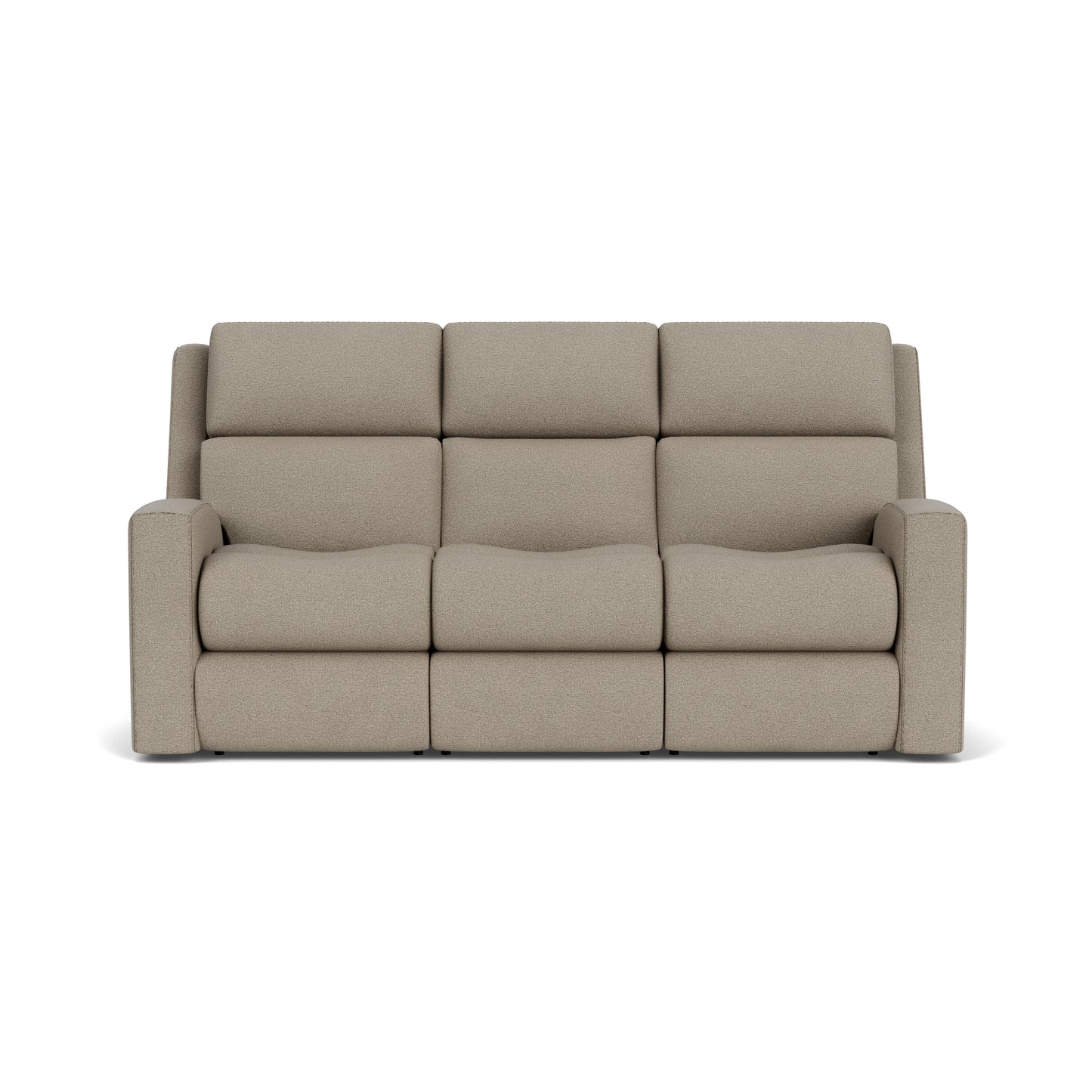 Flexsteel Score Power Reclining Sofa with Power Headrests & Lumbar